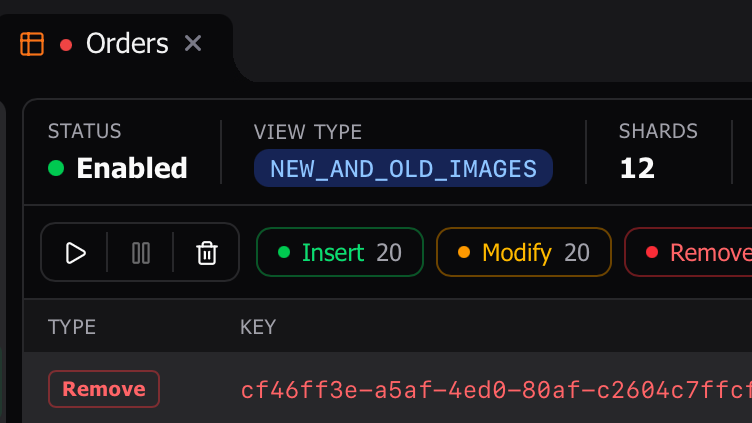 Live-tail your DynamoDB Streams