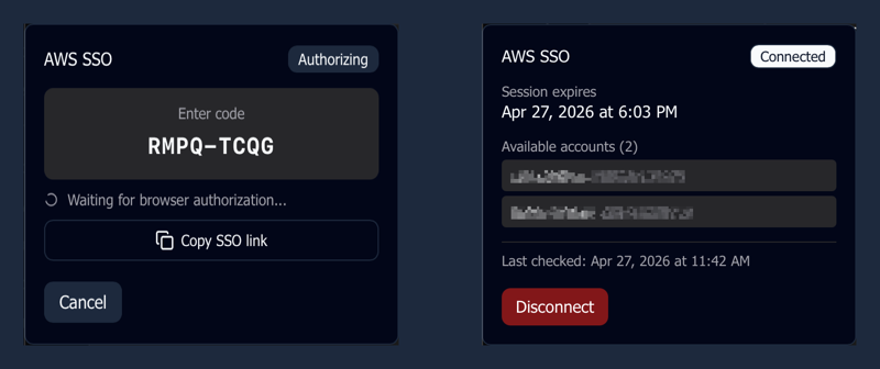 Real-time SSO and MFA state