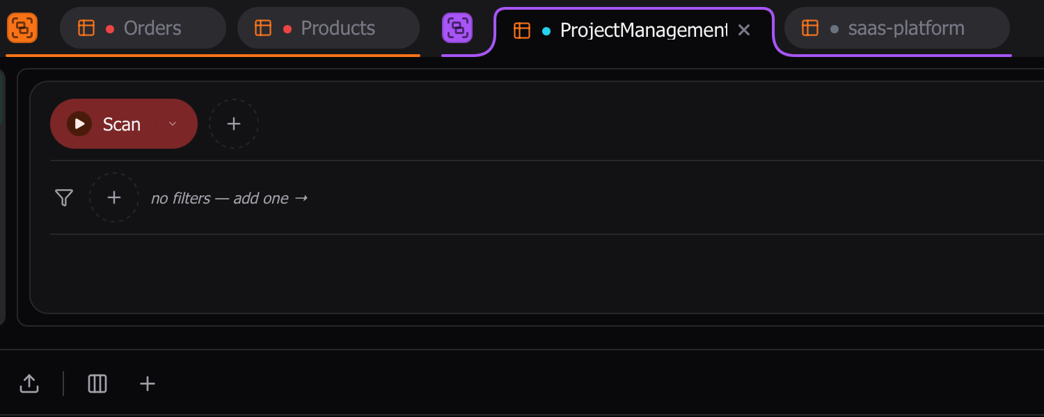 Tab groups for your queries